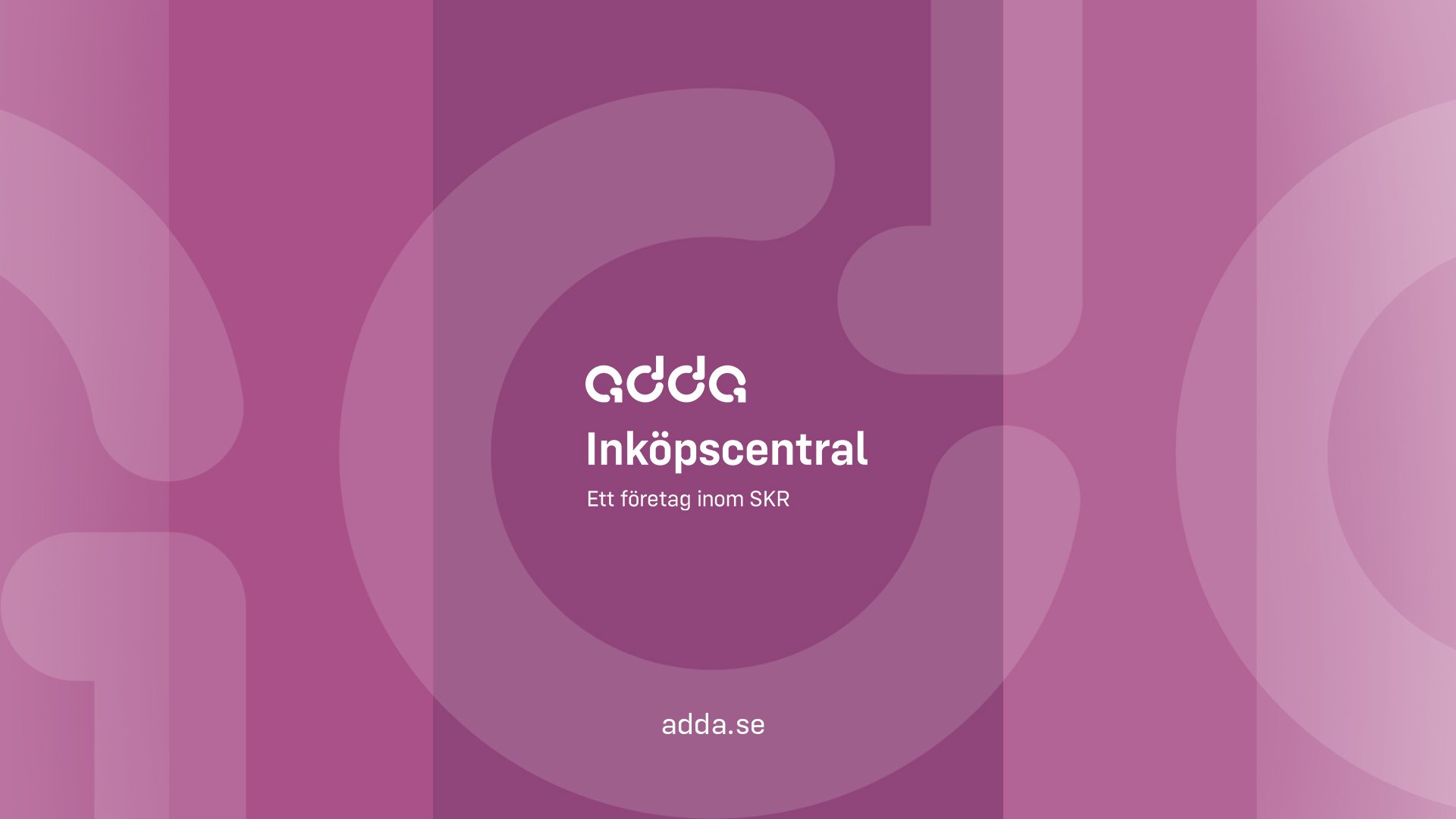 Slutplatta Adda Inköpscentral